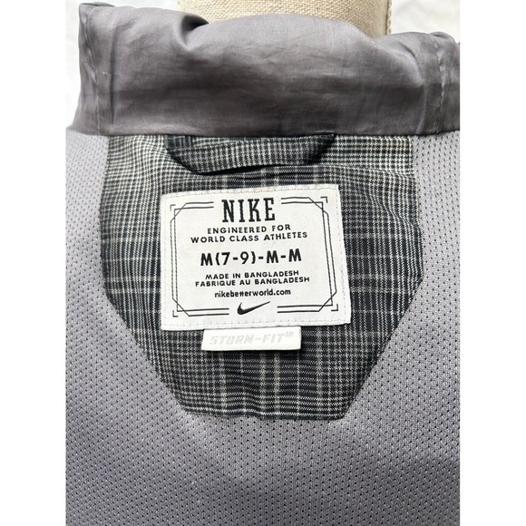Nike Storm Fit Women's Bellevue Snowboarding Jacket Gray Plaid Full Zip Medium - Picture 6 of 9